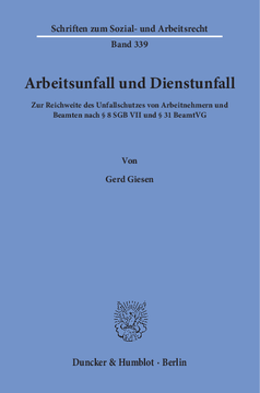 Arbeitsunfall und Dienstunfall Arbeitsunfall und Dienstunfall