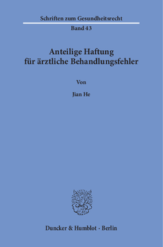 Anteilige Haftung für ärztliche Behandlungsfehler Anteilige Haftung für ärztliche Behandlungsfehler