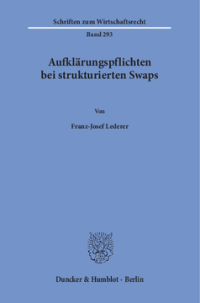 Aufklärungspflichten bei strukturierten Swaps