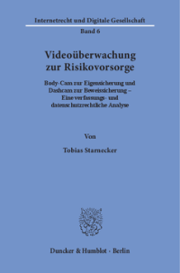 Videoüberwachung zur Risikovorsorge