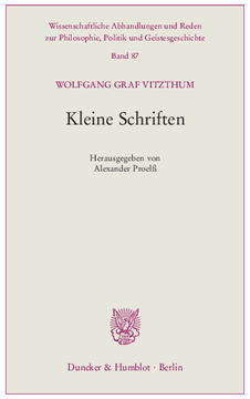Kleine Schriften Kleine Schriften