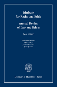 Jahrbuch für Recht und Ethik / Annual Review of Law and Ethics