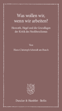 Was wollen wir, wenn wir arbeiten?