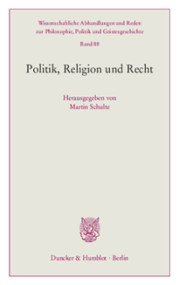 Politik, Religion und Recht