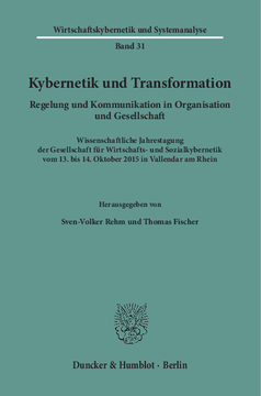 Kybernetik und Transformation