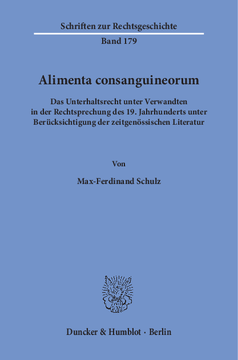 Alimenta consanguineorum Alimenta consanguineorum