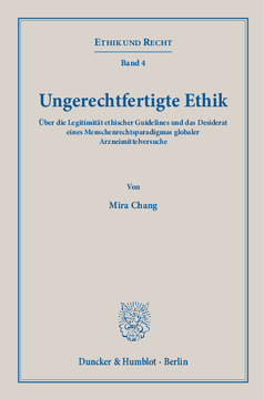 Ungerechtfertigte Ethik Ungerechtfertigte Ethik