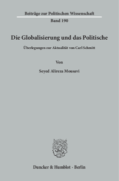 Die Globalisierung und das Politische