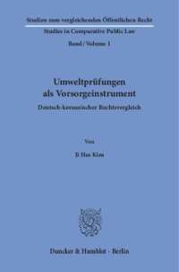 Umweltprüfungen als Vorsorgeinstrument