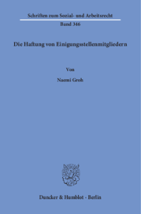 Die Haftung von Einigungsstellenmitgliedern