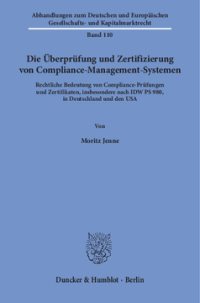 Die Überprüfung und Zertifizierung von Compliance-Management-Systemen