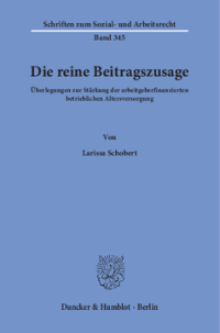 Die reine Beitragszusage