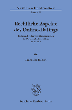 Rechtliche Aspekte des Online-Datings