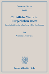 Christliche Werte im Bürgerlichen Recht