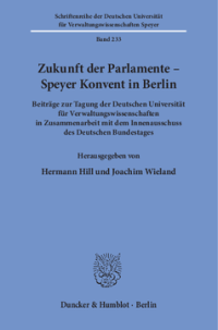Zukunft der Parlamente – Speyer Konvent in Berlin