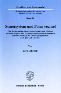 Steuersystem und Formwechsel