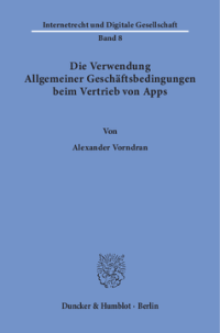 Die Verwendung Allgemeiner Geschäftsbedingungen beim Vertrieb von Apps