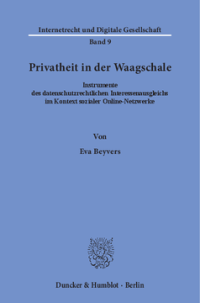 Privatheit in der Waagschale