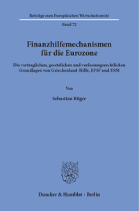 Finanzhilfemechanismen für die Eurozone