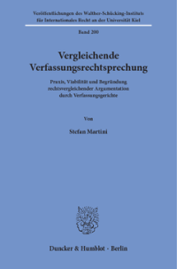 Vergleichende Verfassungsrechtsprechung