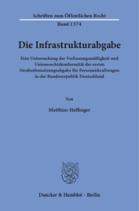 Die Infrastrukturabgabe