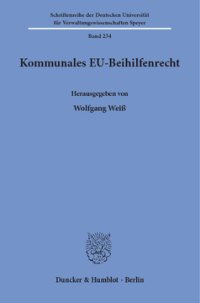 Kommunales EU-Beihilfenrecht