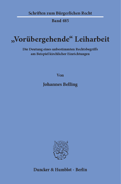 »Vorübergehende« Leiharbeit »Vorübergehende« Leiharbeit