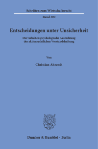 Entscheidungen unter Unsicherheit