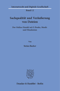 Sachqualität und Veräußerung von Dateien