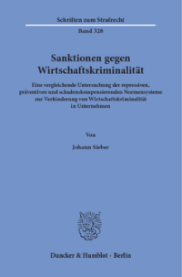 Sanktionen gegen Wirtschaftskriminalität