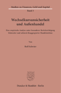 Wechselkursunsicherheit und Außenhandel