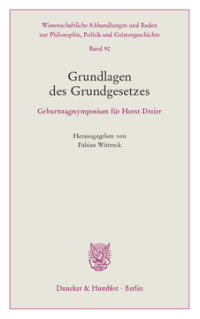 Grundlagen des Grundgesetzes