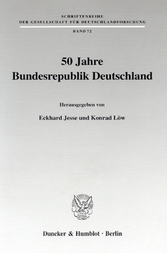 50 Jahre Bundesrepublik Deutschland