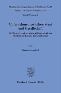 Unternehmen zwischen Staat und Gesellschaft