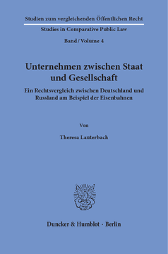 Unternehmen zwischen Staat und Gesellschaft Unternehmen zwischen Staat und Gesellschaft