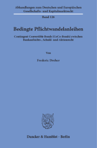 Bedingte Pflichtwandelanleihen