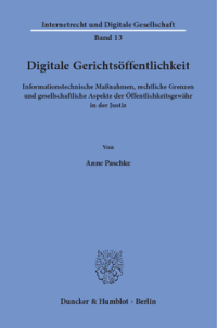 Digitale Gerichtsöffentlichkeit