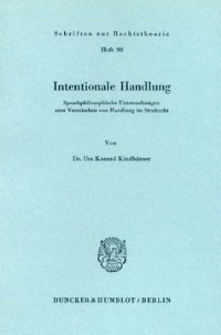 Intentionale Handlung