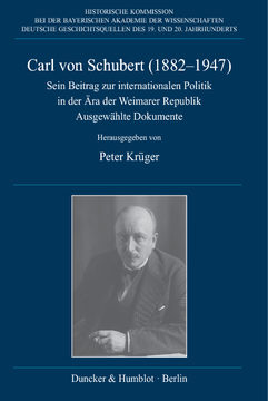 Carl von Schubert (1882–1947) Carl von Schubert (1882–1947)
