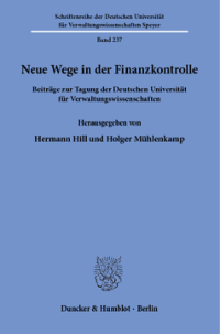 Neue Wege in der Finanzkontrolle