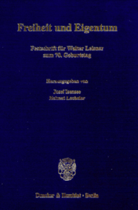 Freiheit und Eigentum