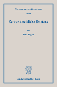 Zeit und zeitliche Existenz