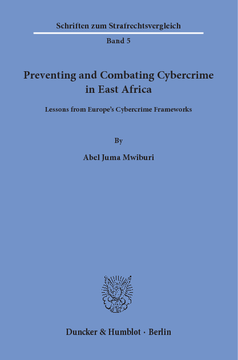 Preventing and Combating Cybercrime in East Africa