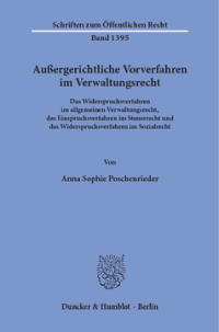 Außergerichtliche Vorverfahren im Verwaltungsrecht