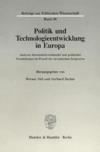 Politik und Technologieentwicklung in Europa