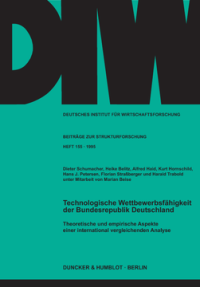 Technologische Wettbewerbsfähigkeit der Bundesrepublik Deutschland