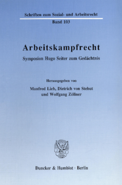 Arbeitskampfrecht Arbeitskampfrecht