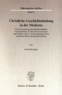 Christliche Geschichtsdeutung in der Moderne