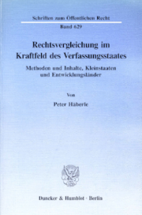 Rechtsvergleichung im Kraftfeld des Verfassungsstaates