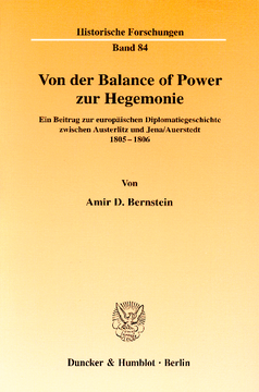 Von der Balance of Power zur Hegemonie